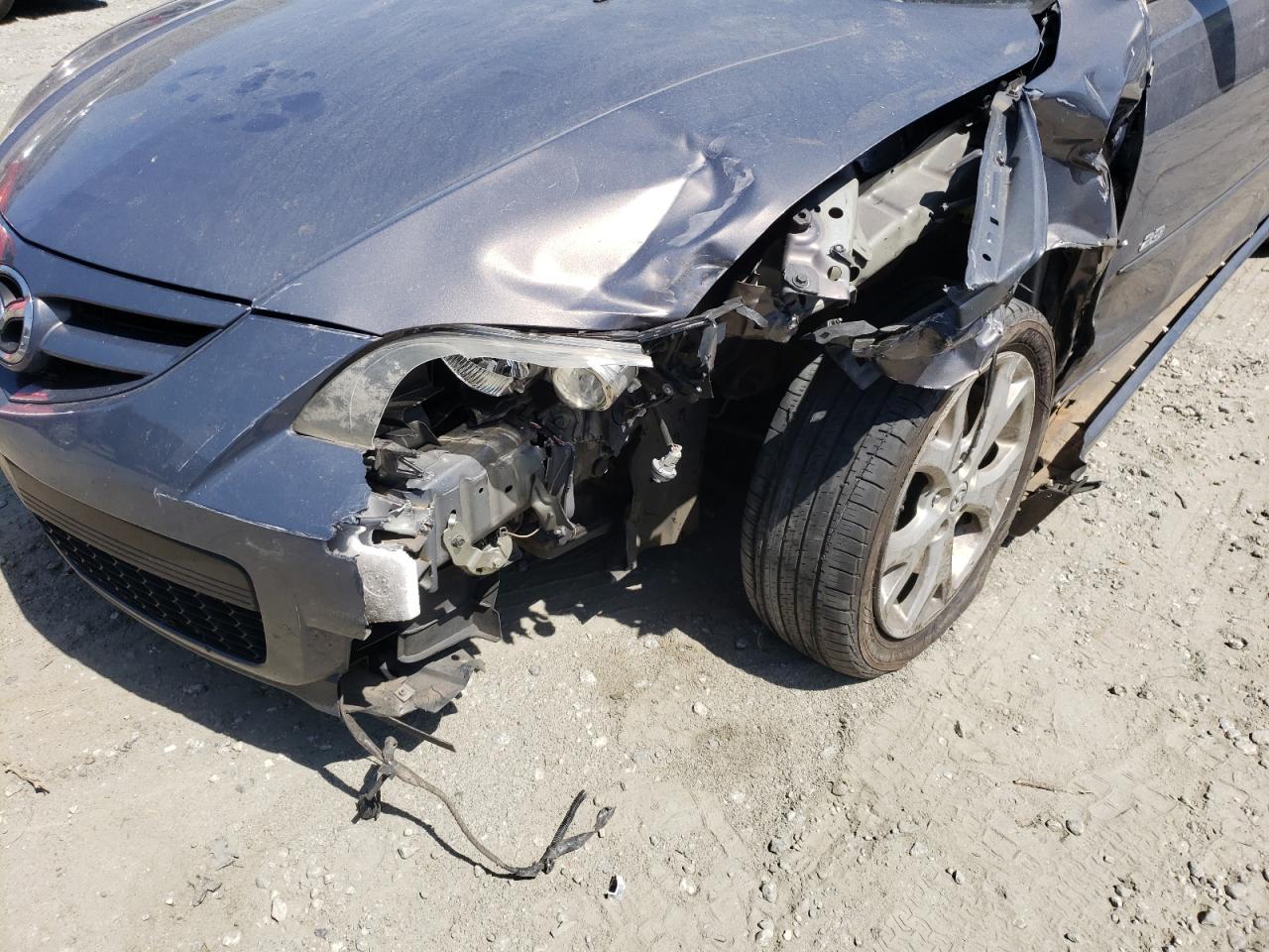 Photo 9 from auction – 2007 MAZDA 3 with VIN JM1BK323X71752496