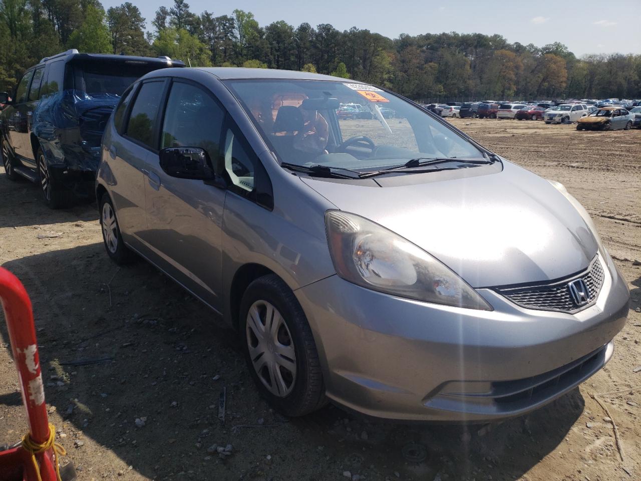 HONDA FIT 2010 with VIN JHMGE8H28AC006650 - Photo from auction