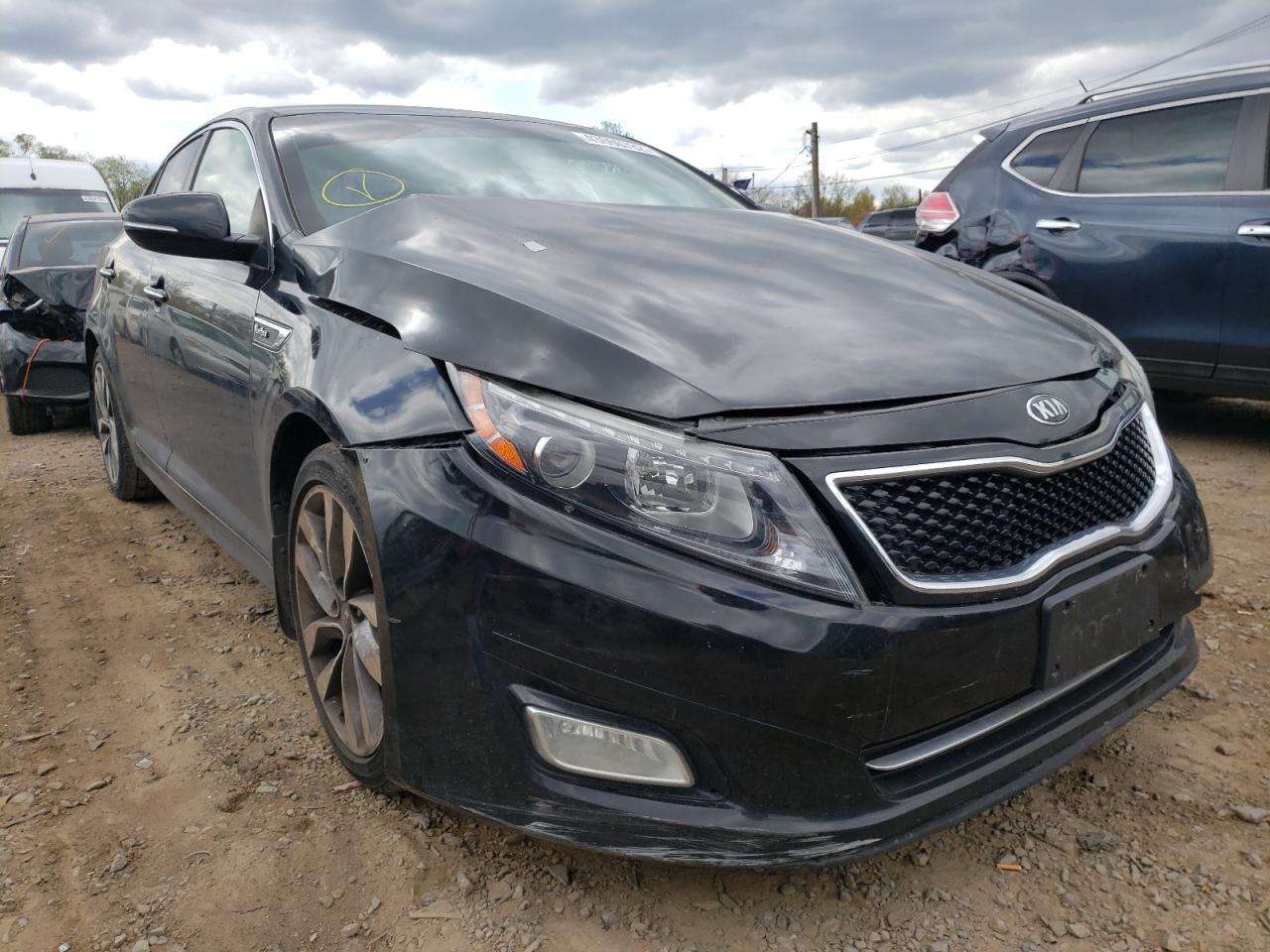 KIA OPTIMA SX 2014 with VIN 5XXGR4A69EG264144 - Photo from auction