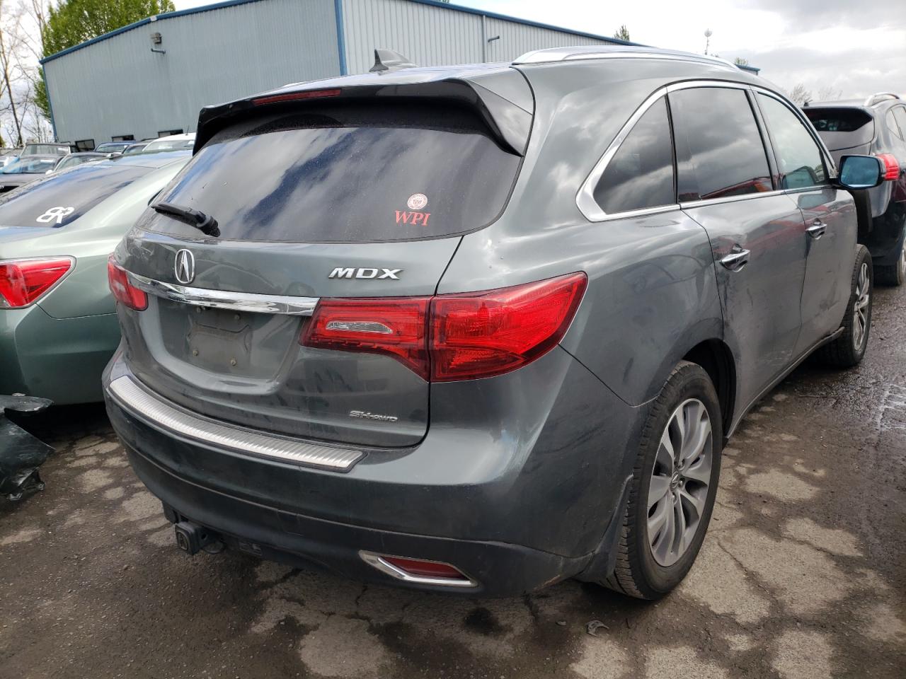 Photo 4 from auction – 2014 ACURA MDX TECHNO with VIN 5FRYD4H62EB004386