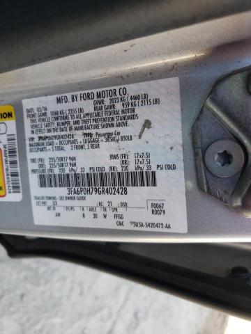 Photo 10 from auction – 2016 FORD FUSION SE with VIN 3FA6P0H79GR402428