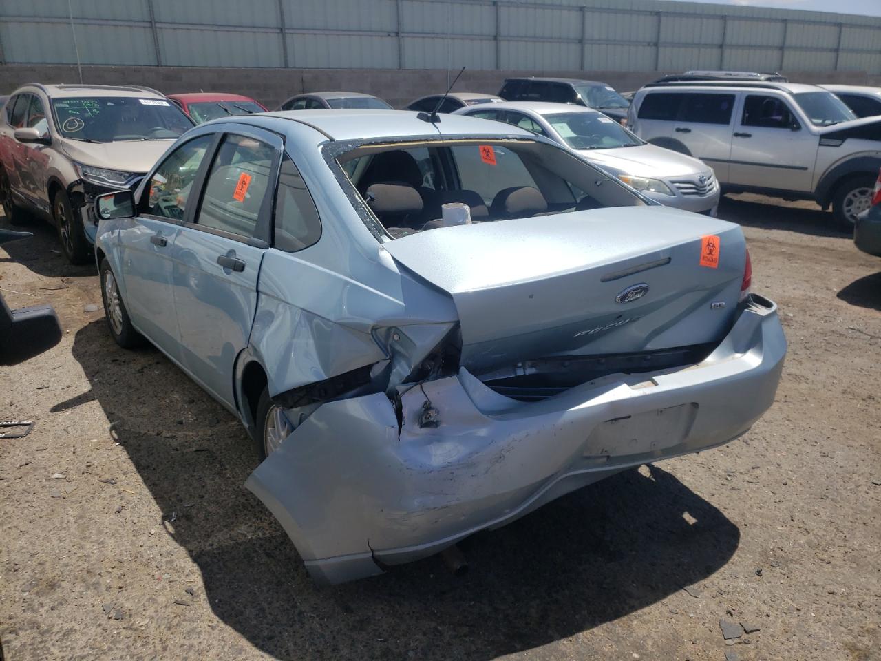 Photo 9 from auction – 2009 FORD FOCUS S with VIN 1FAHP35N59W120512