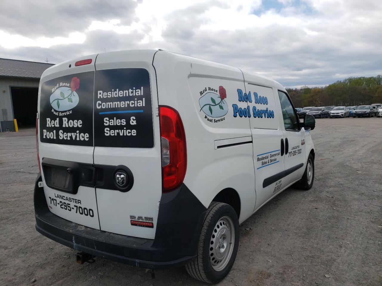 Photo 4 from auction – 2017 RAM PROMASTER with VIN ZFBERFAB5H6D69921