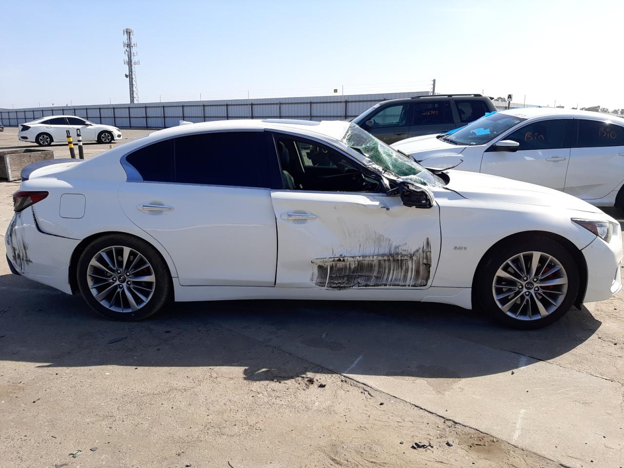 Photo 20 from auction – 2018 INFINITI Q50 LUXE with VIN JN1EV7AP2JM362839