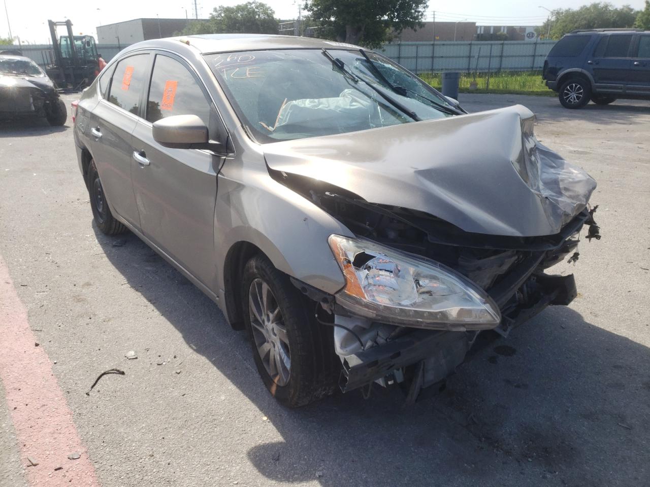 NISSAN SENTRA S 2015 with VIN 3N1AB7AP1FY238623 - Photo from auction