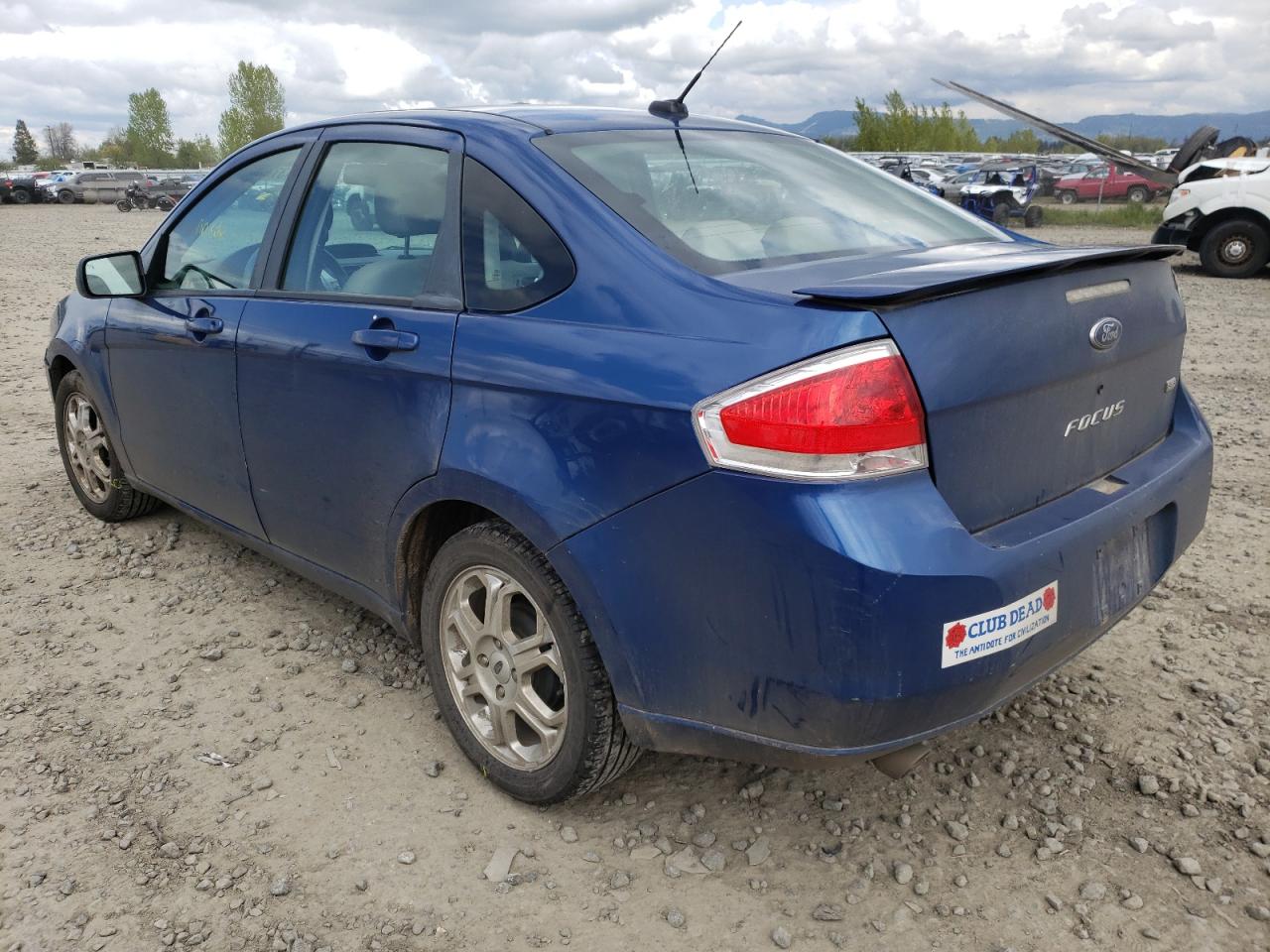 Photo 3 from auction – 2009 FORD FOCUS SES with VIN 1FAHP36N79W212784
