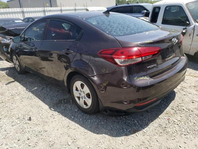 Photo 3 from auction – 2017 KIA FORTE LX with VIN 3KPFK4A79HE071966