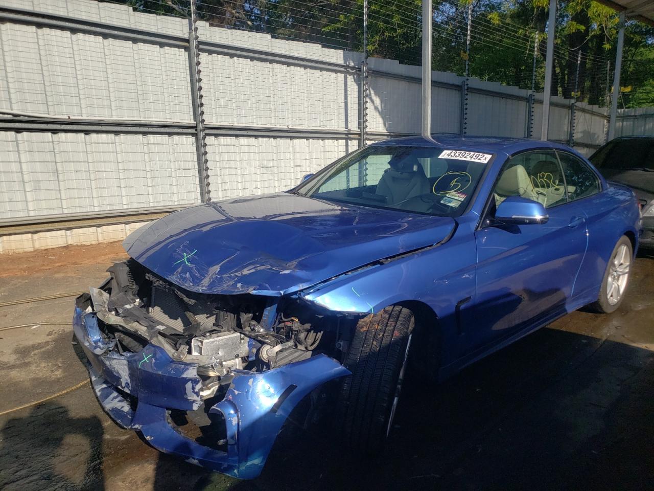 Photo 2 from auction – 2015 BMW 428 I with VIN WBA3V5C59FP752957