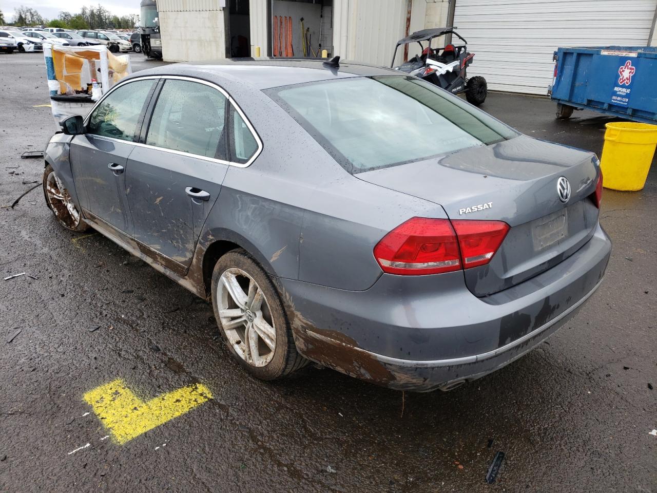 Photo 3 from auction – 2013 VOLKSWAGEN PASSAT with VIN 1VWBN7A35DC134791