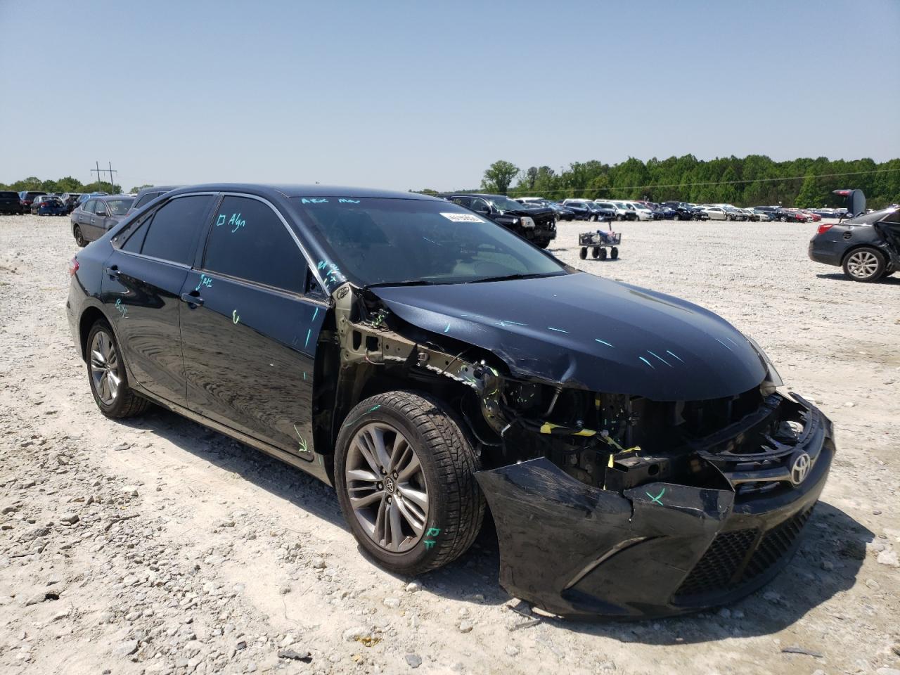 TOYOTA CAMRY LE 2015 with VIN 4T1BF1FK1FU009342 - Photo from auction