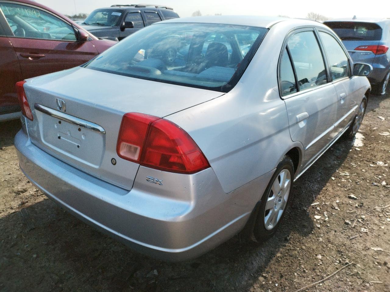 Photo 4 from auction – 2002 HONDA CIVIC EX with VIN 1HGES26832L070989