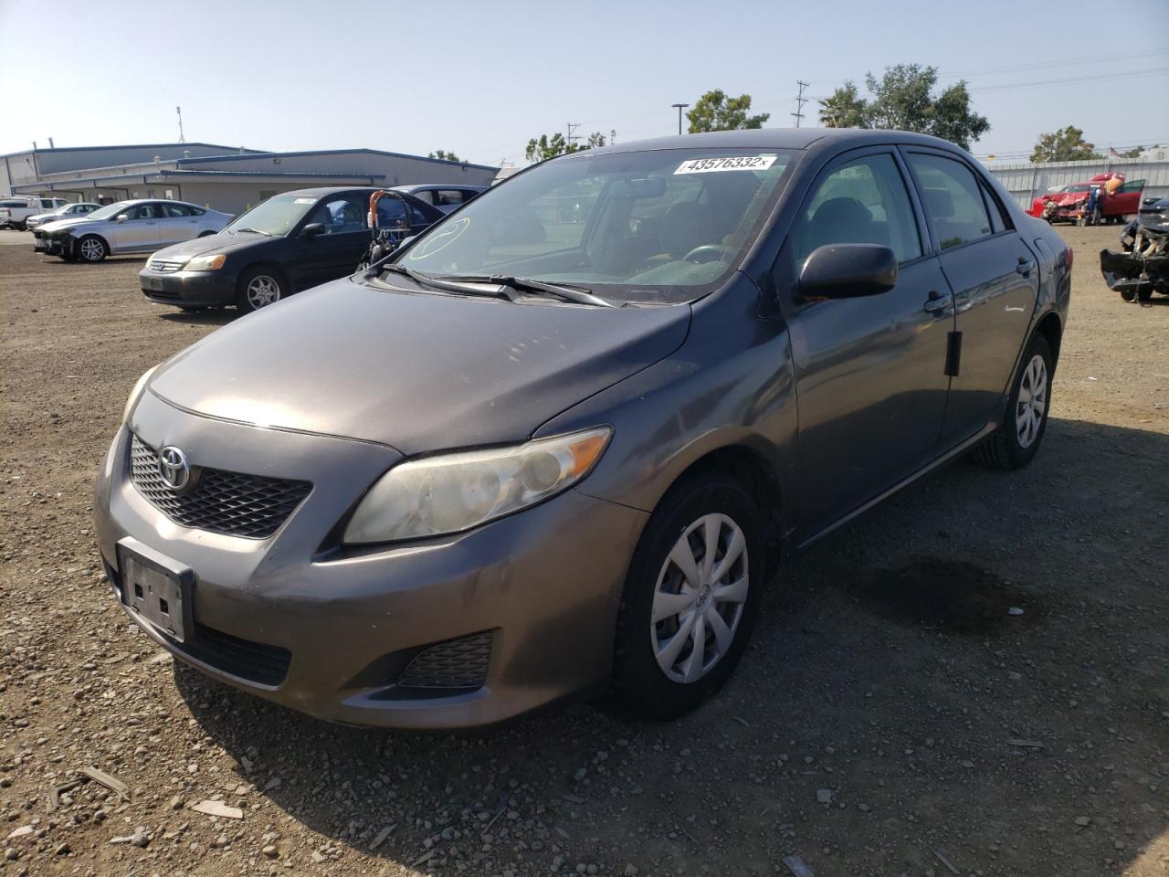 Photo 2 from auction – 2009 TOYOTA COROLLA with VIN JTDBL40E399043582
