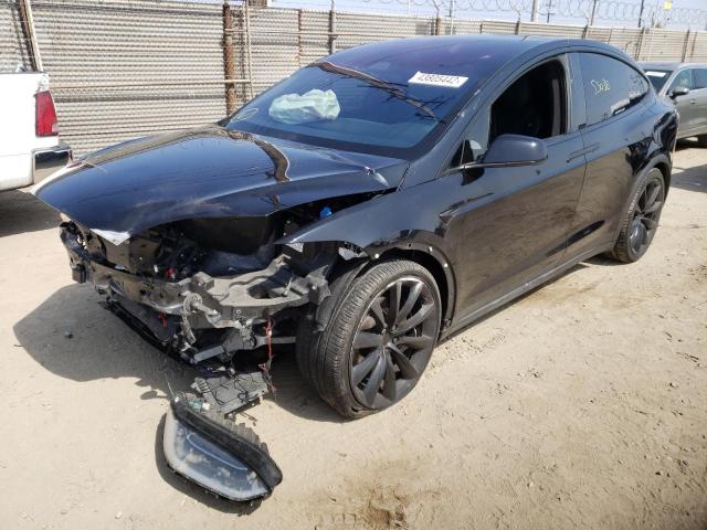 Photo 2 from auction – 2017 TESLA MODEL X with VIN 5YJXCBE28HF044143