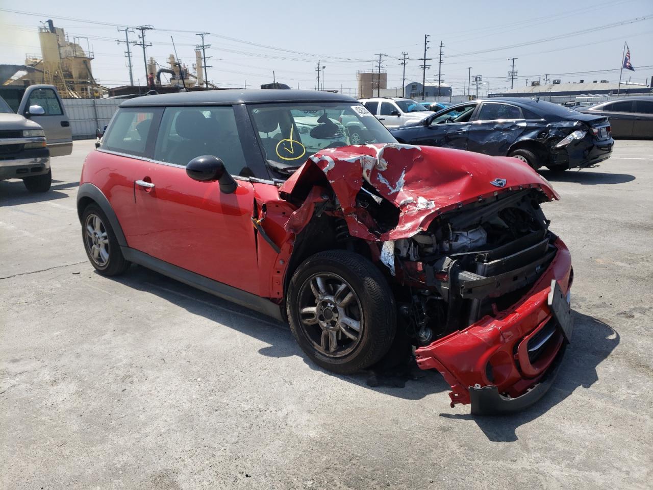 MINI COOPER 2012 with VIN WMWSU3C52CT254265 - Photo from auction