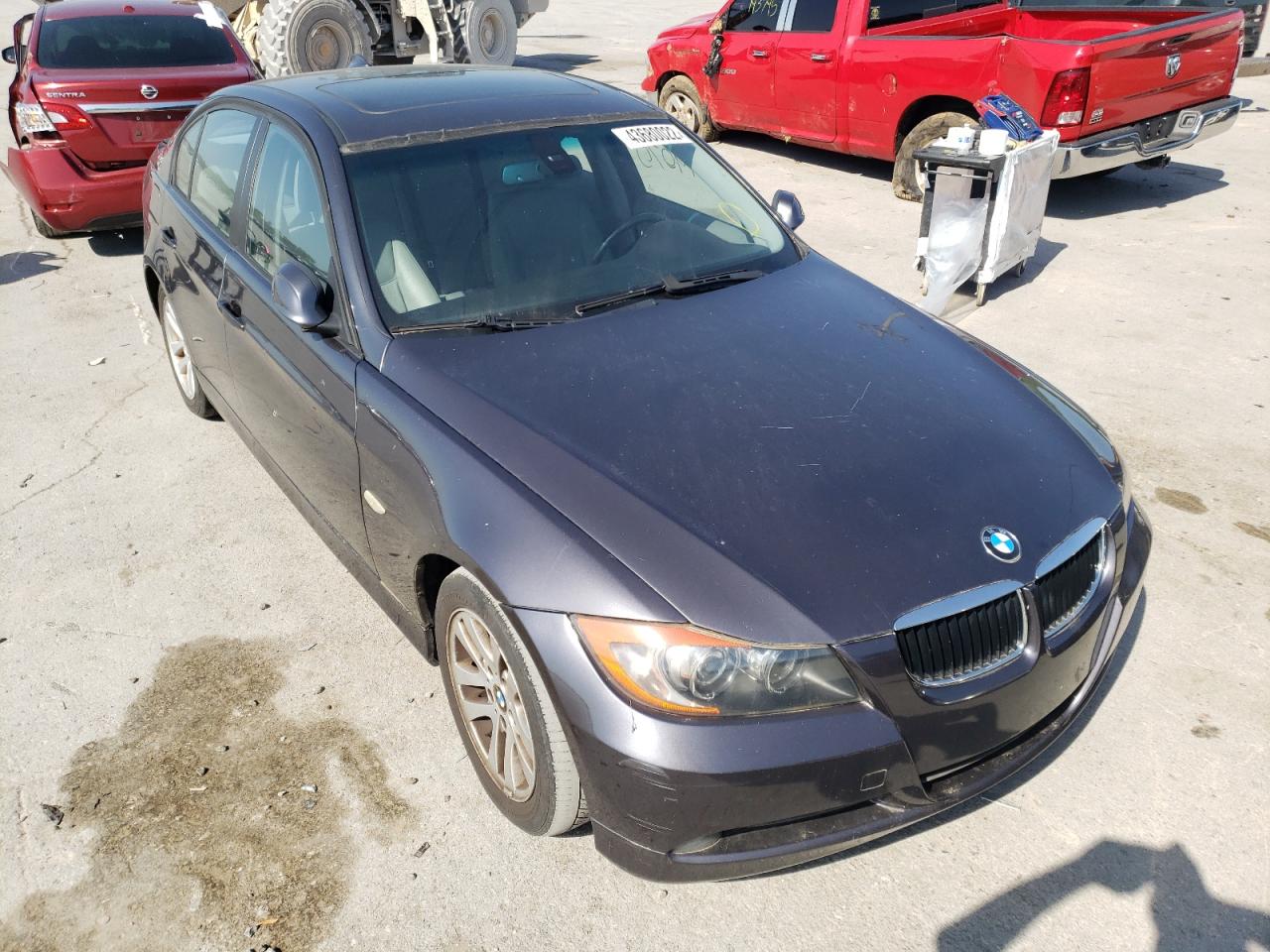 BMW 328 I 2007 with VIN WBAVA37567NL11271 - Photo from auction