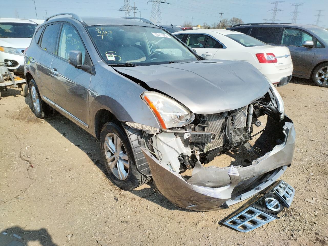 Photo 1 from auction – 2013 NISSAN ROGUE S with VIN JN8AS5MV8DW102834