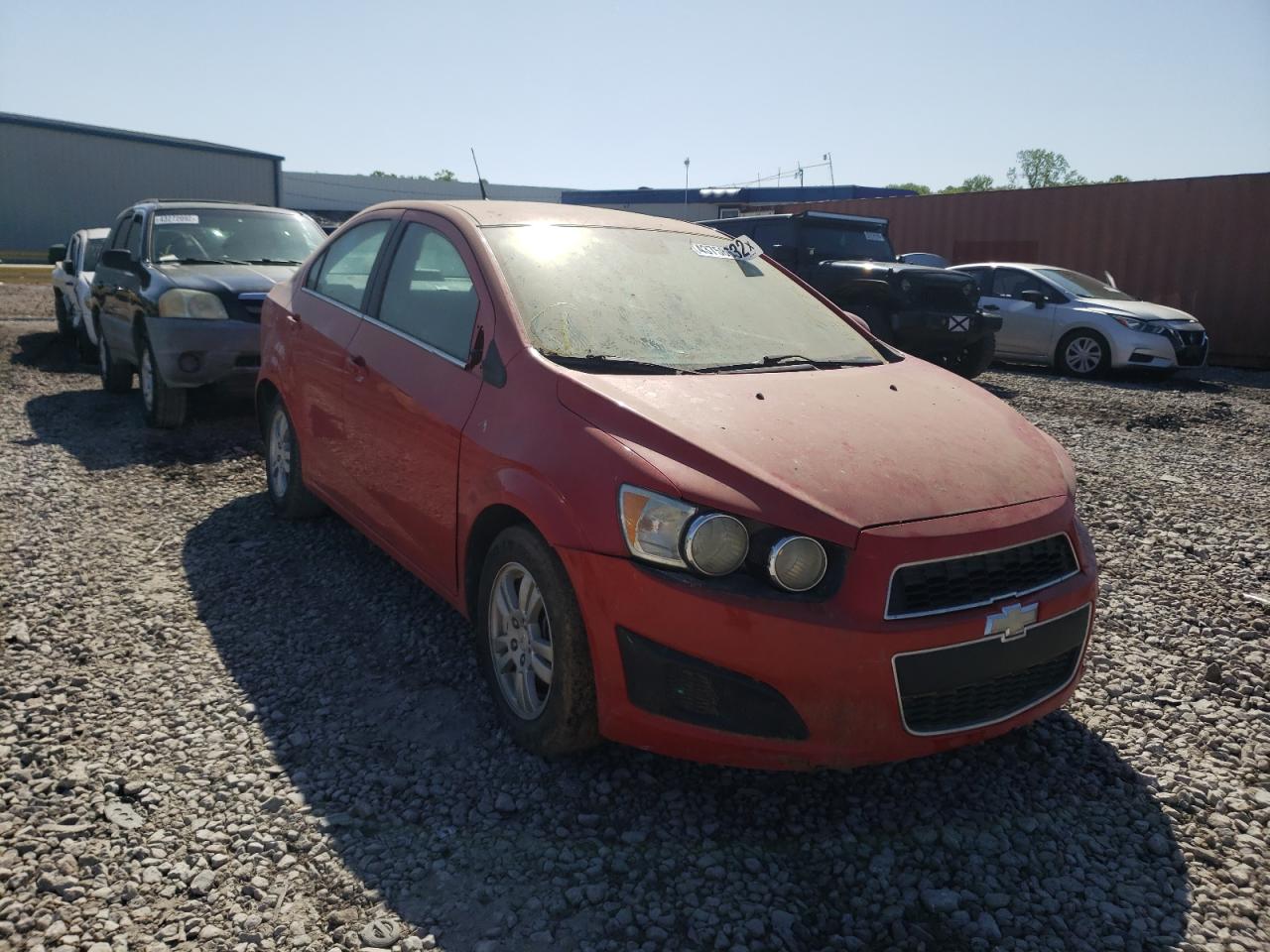 CHEVROLET SONIC LT 2012 with VIN 1G1JC5SHXC4108188 - Photo from auction