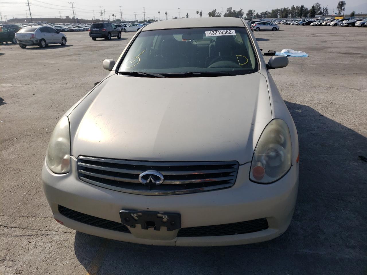 Photo 9 from auction – 2005 INFINITI G35 with VIN JNKCV51E65M204273