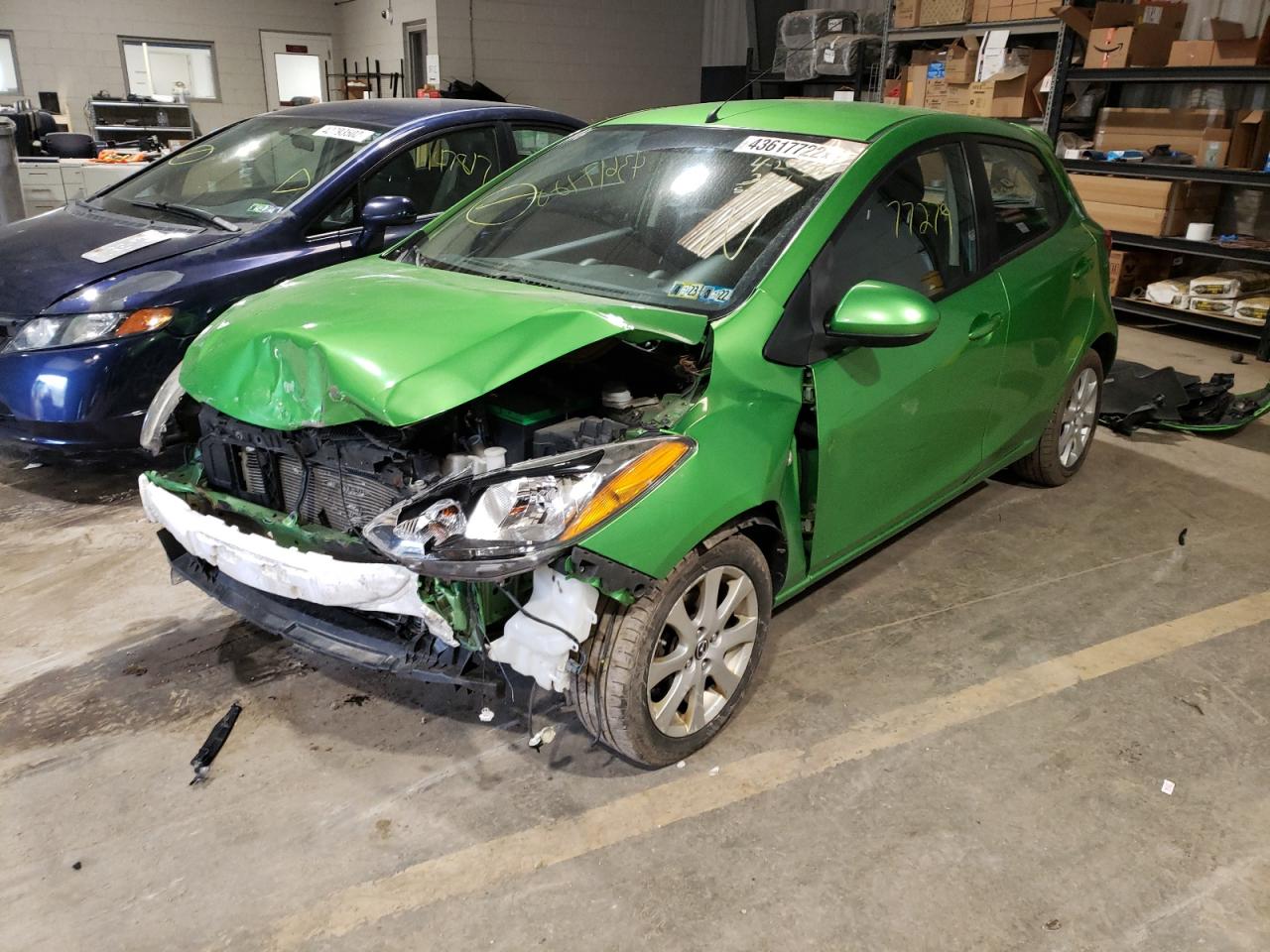 Photo 2 from auction – 2013 MAZDA MAZDA2 with VIN JM1DE1LZ5D0153501