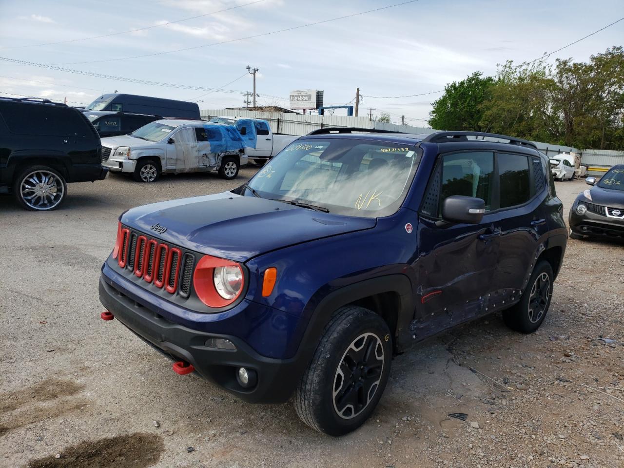 Photo 2 from auction – 2016 JEEP RENEGADE T with VIN ZACCJBCTXGPD09720