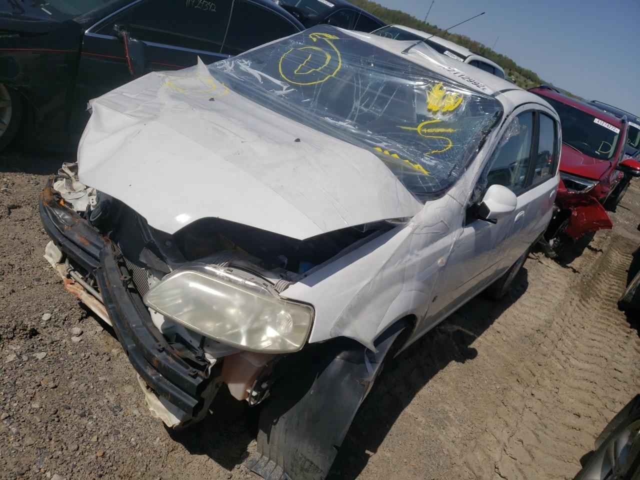 Photo 2 from auction – 2007 CHEVROLET AVEO BASE with VIN KL1TD66647B791574