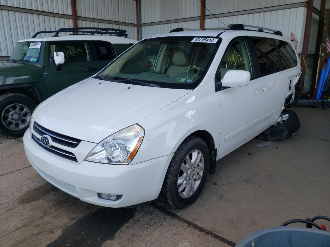 Photo 2 from auction – 2007 KIA SEDONA EX with VIN KNDMB233876150099