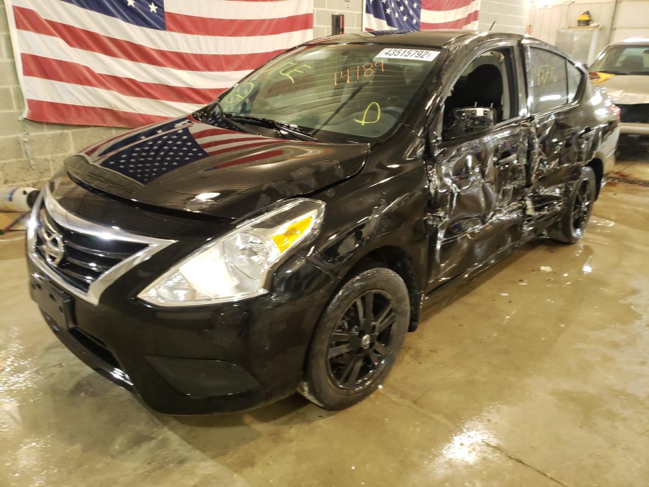 Photo 2 from auction – 2019 NISSAN VERSA S with VIN 3N1CN7AP0KL816279