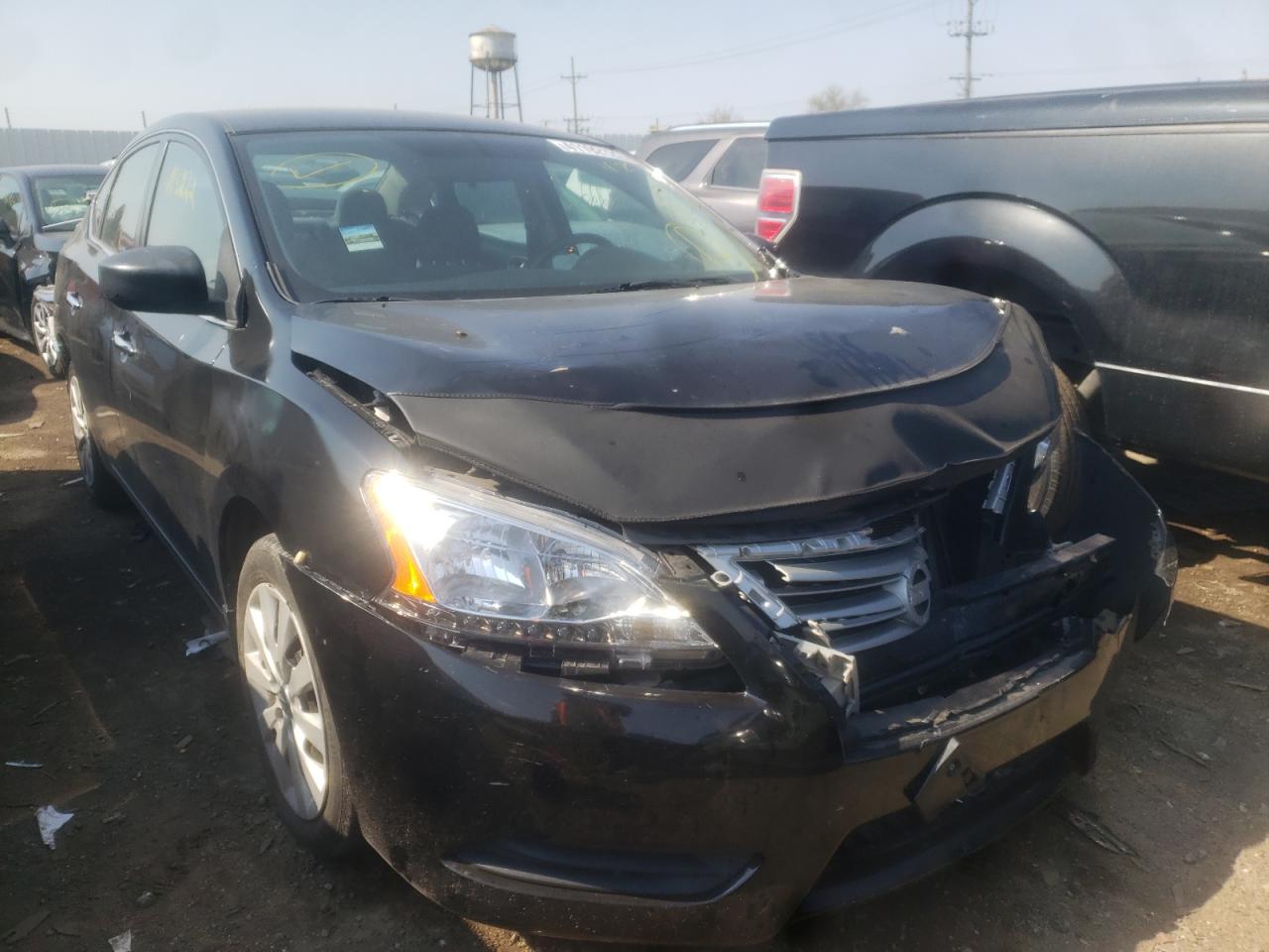 Photo 1 from auction – 2013 NISSAN SENTRA S with VIN 3N1AB7AP2DL615194