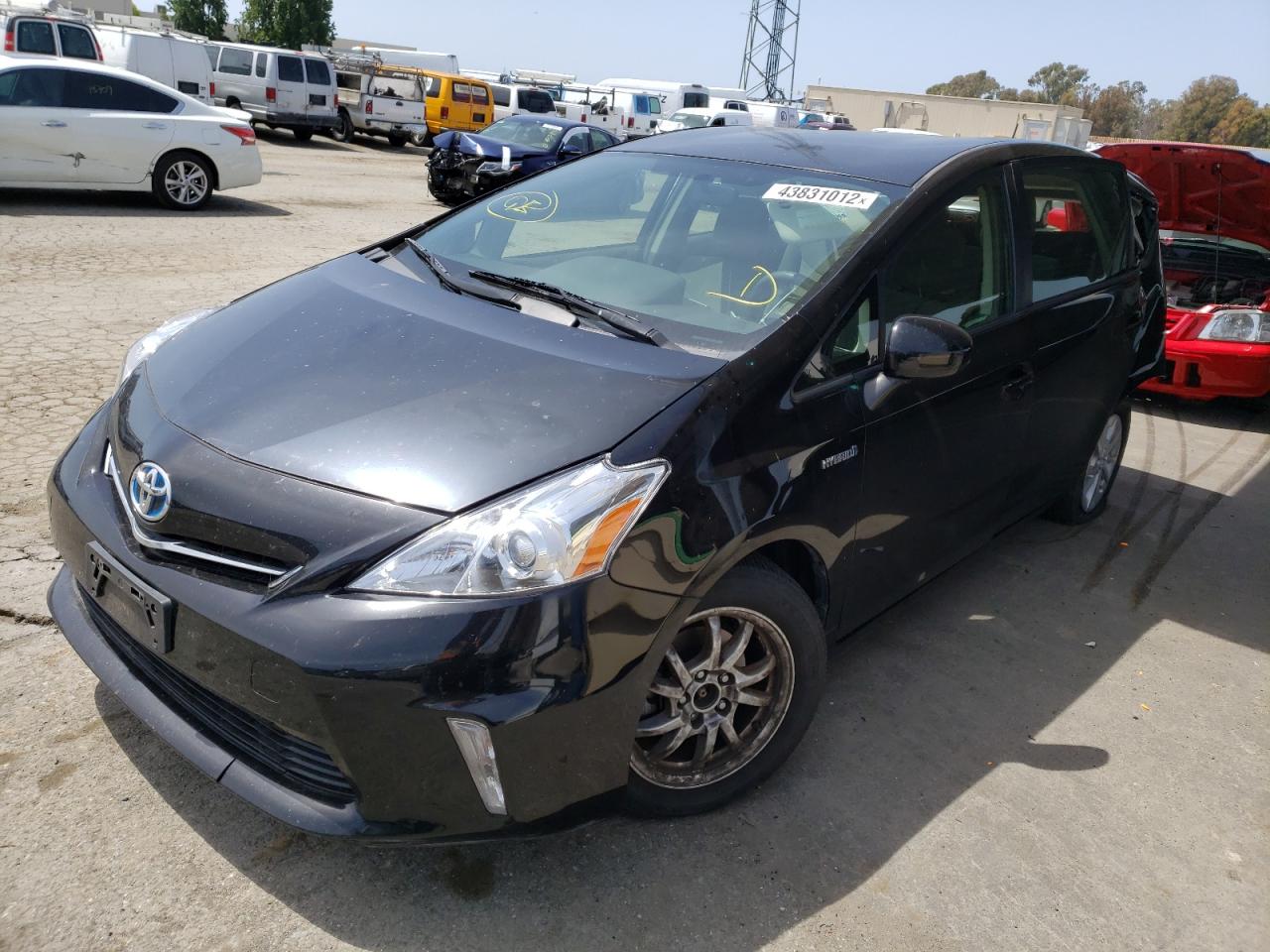Photo 2 from auction – 2012 TOYOTA PRIUS V with VIN JTDZN3EU6C3125982