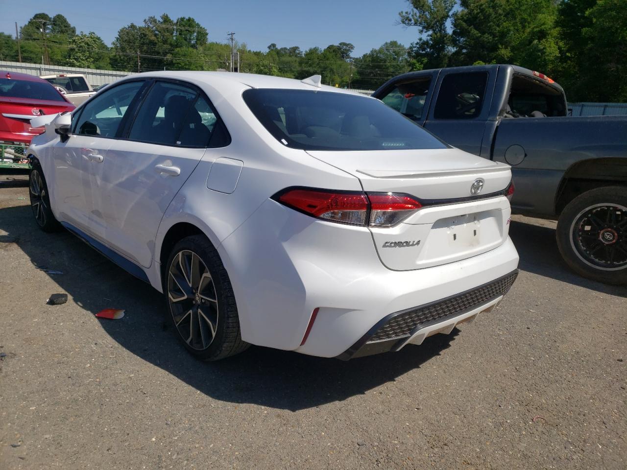 Photo 3 from auction – 2021 TOYOTA COROLLA SE with VIN 5YFS4MCE6MP090178