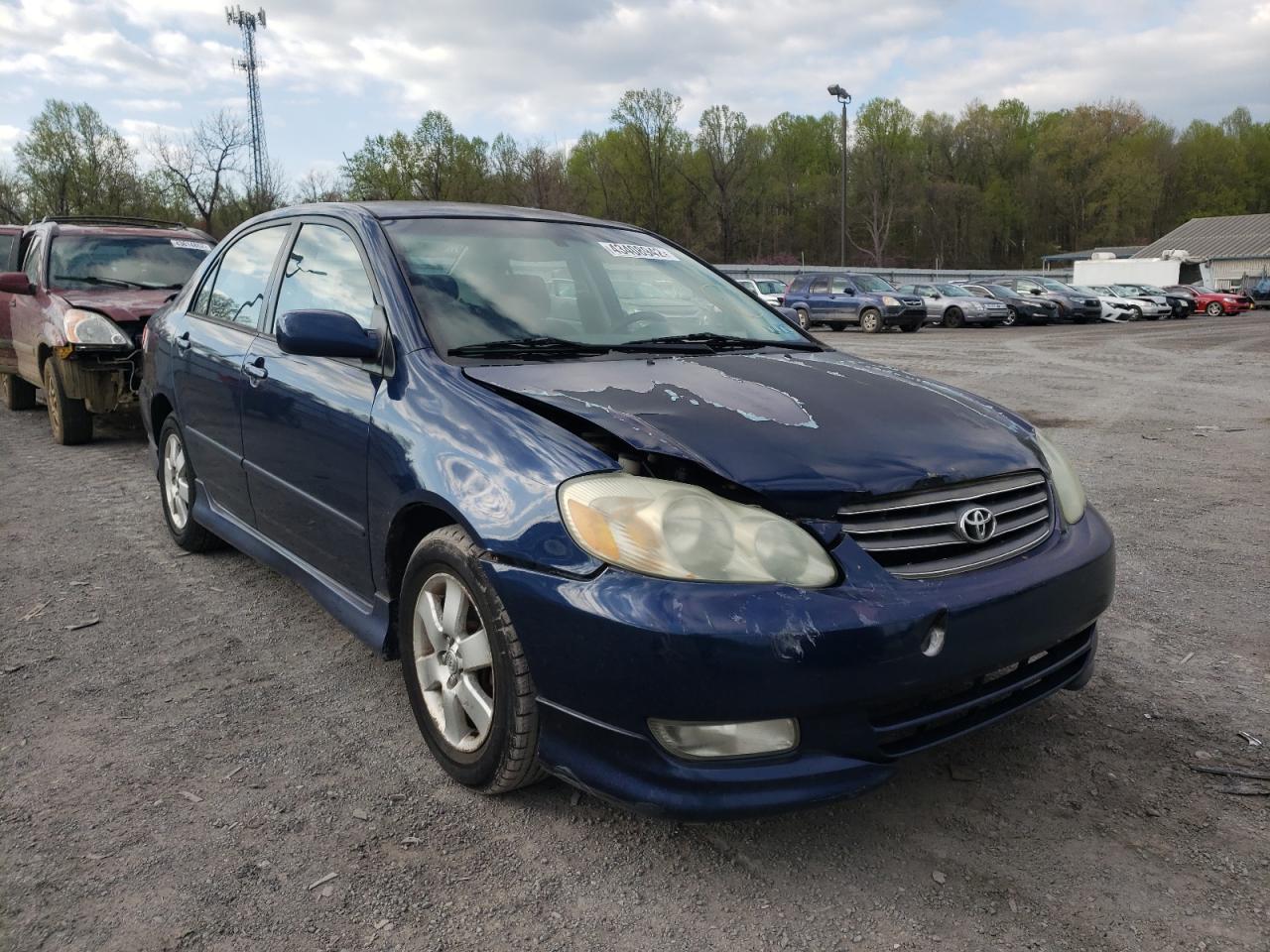 TOYOTA COROLLA CE 2004 with VIN 2T1BR32E54C314506 - Photo from auction