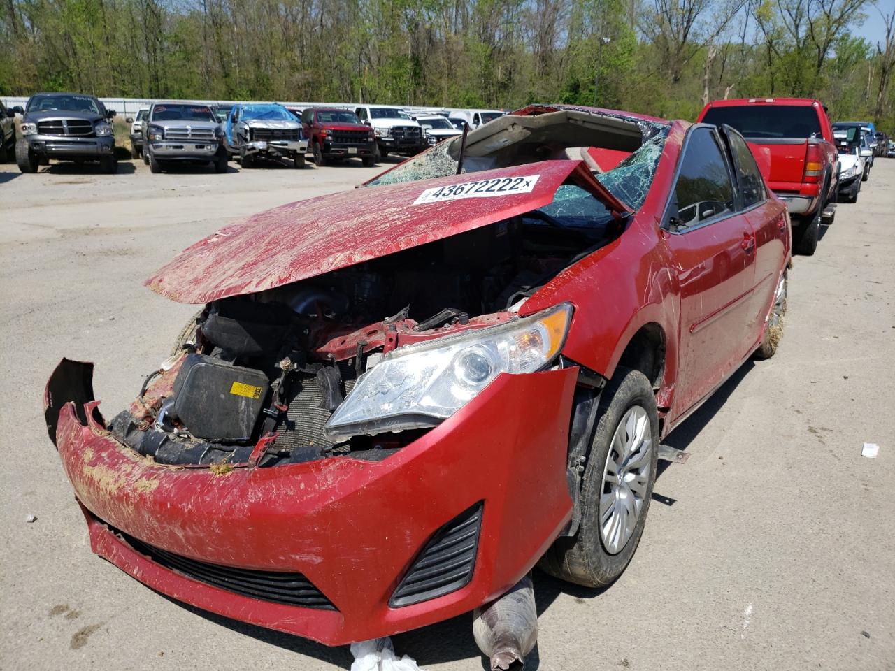 Photo 2 from auction – 2012 TOYOTA CAMRY BASE with VIN 4T1BF1FK0CU500514