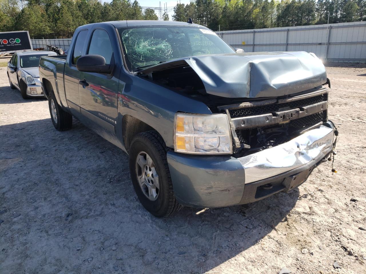 CHEVROLET SILVERADO 2008 with VIN 2GCEK19JX81148173 - Photo from auction