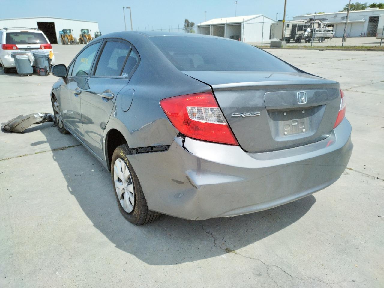 Photo 3 from auction – 2012 HONDA CIVIC LX with VIN 19XFB2F57CE360560