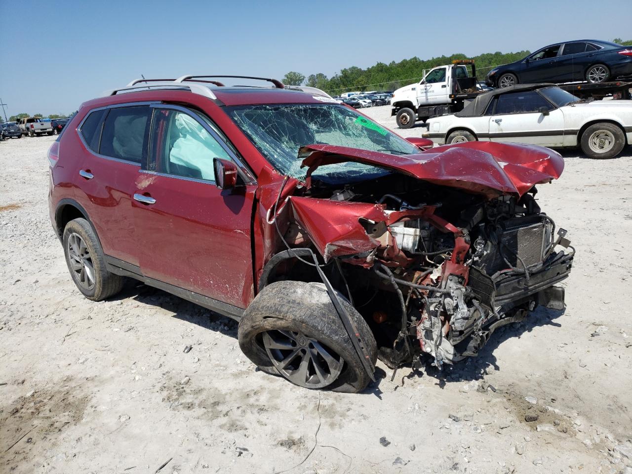Photo 1 from auction – 2015 NISSAN ROGUE S with VIN 5N1AT2MT1FC893097