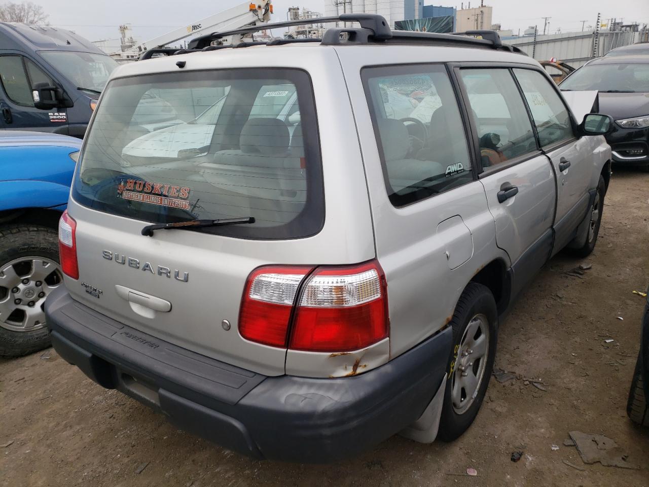 Photo 4 from auction – 2001 SUBARU FORESTER L with VIN JF1SF63511H724645