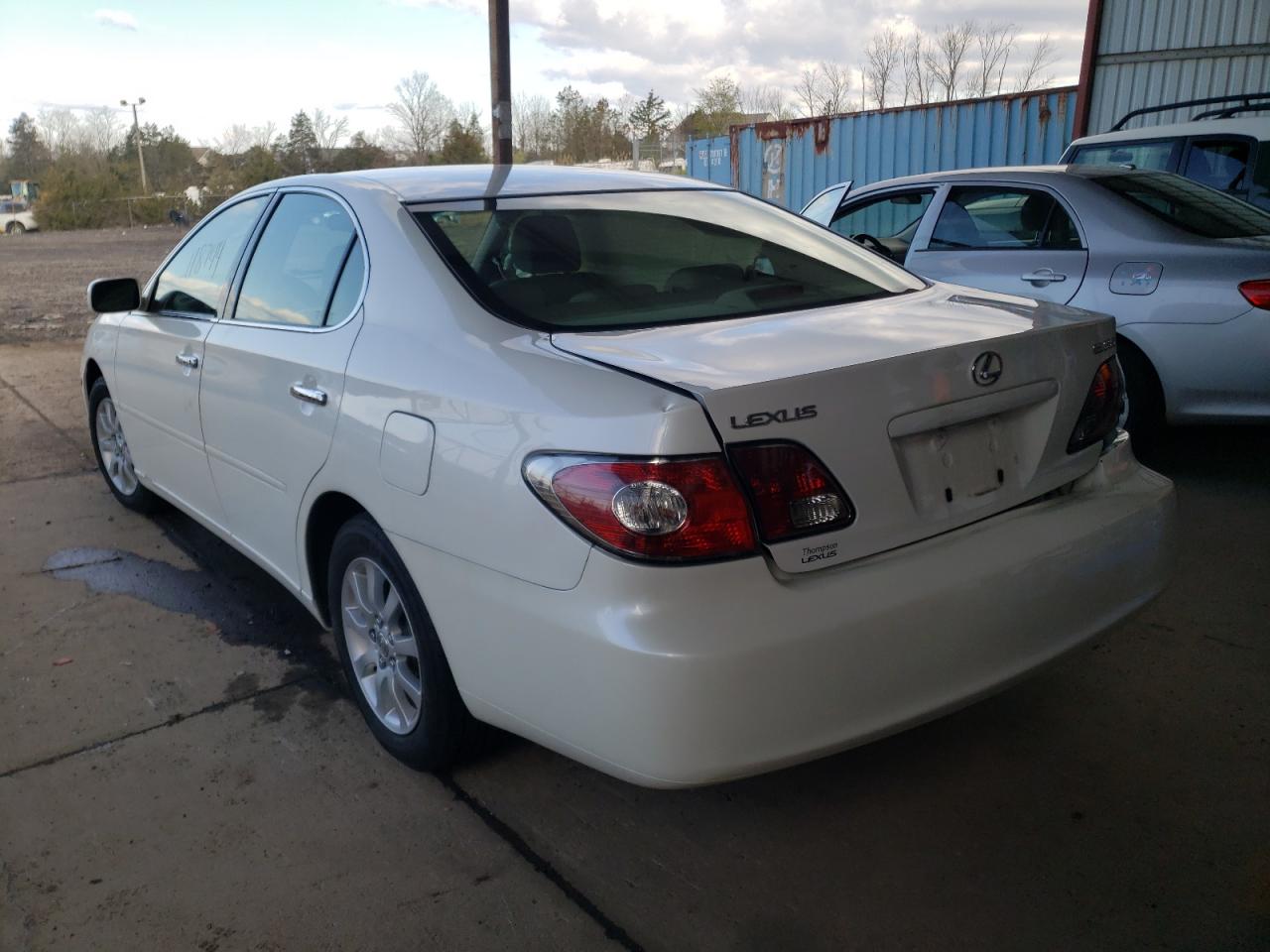Photo 3 from auction – 2004 LEXUS ES 330 with VIN JTHBA30G645003240