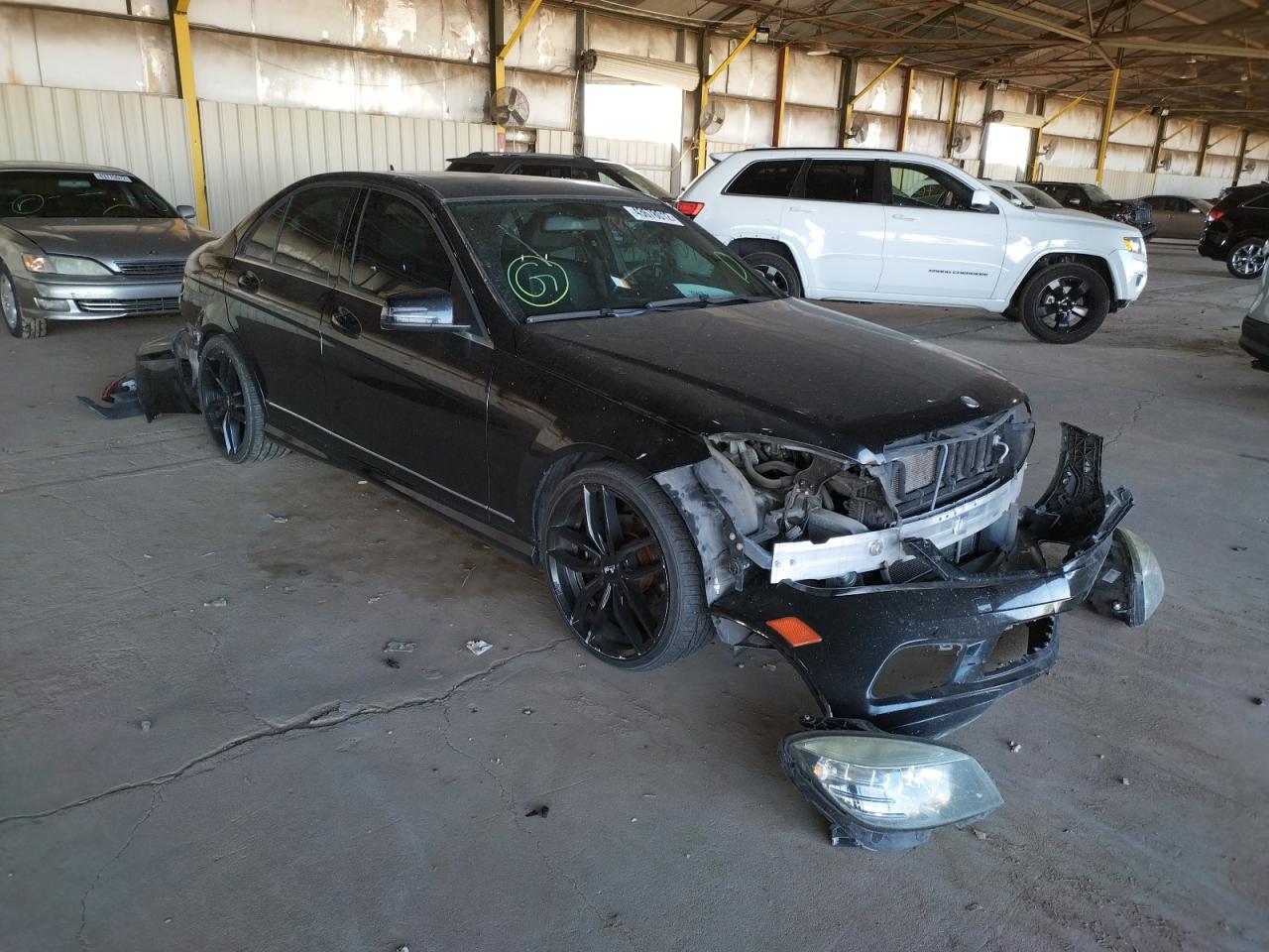 MERCEDES-BENZ C 300 2011 with VIN WDDGF5EB2BA418373 - Photo from auction
