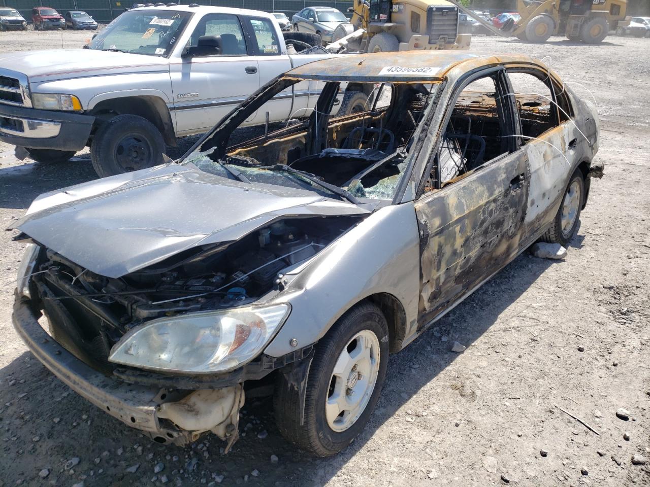 Photo 2 from auction – 2004 HONDA CIVIC HYBR with VIN JHMES95684S015534