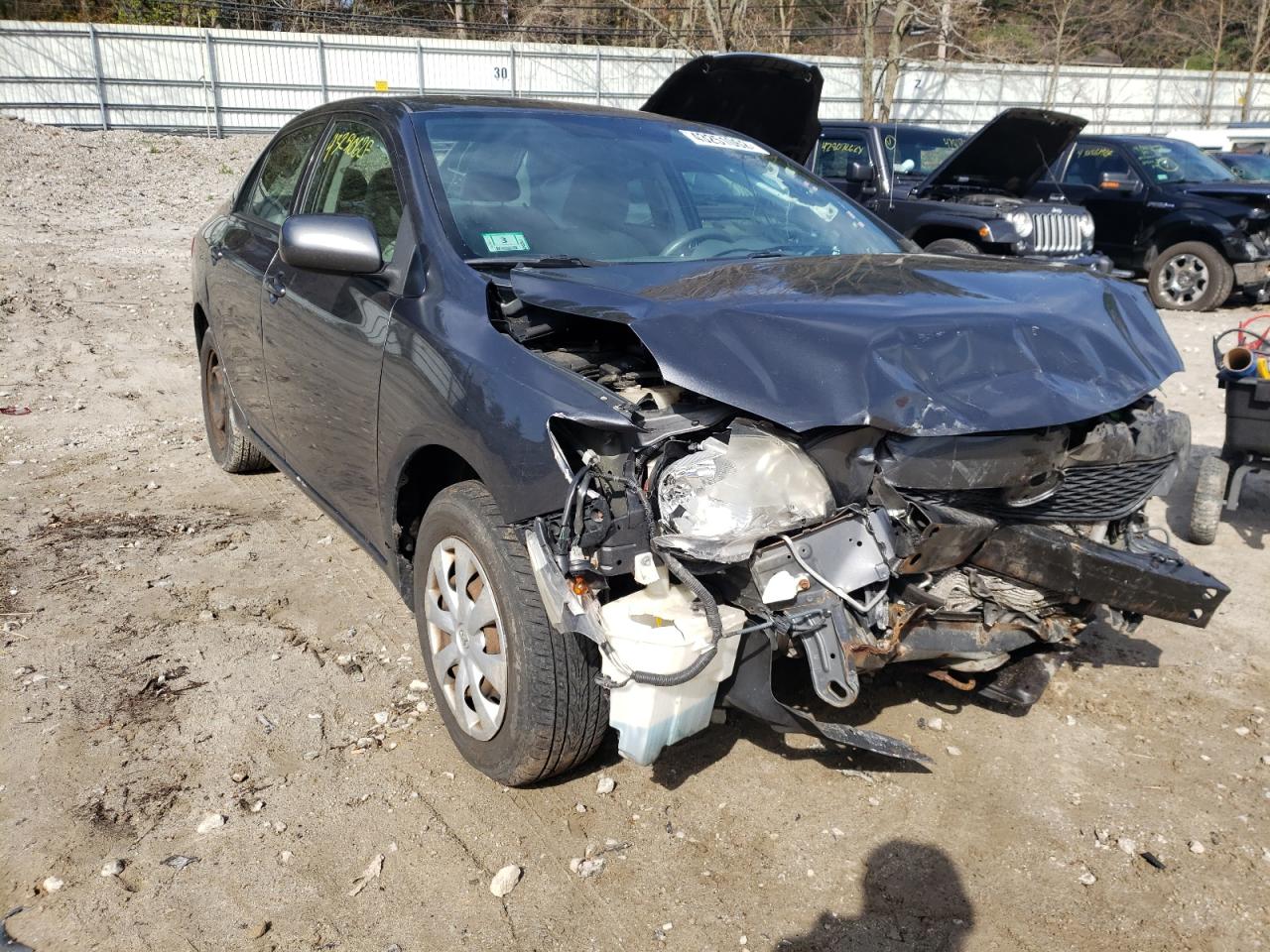 TOYOTA COROLLA BA 2009 with VIN 2T1BU40E89C182243 - Photo from auction