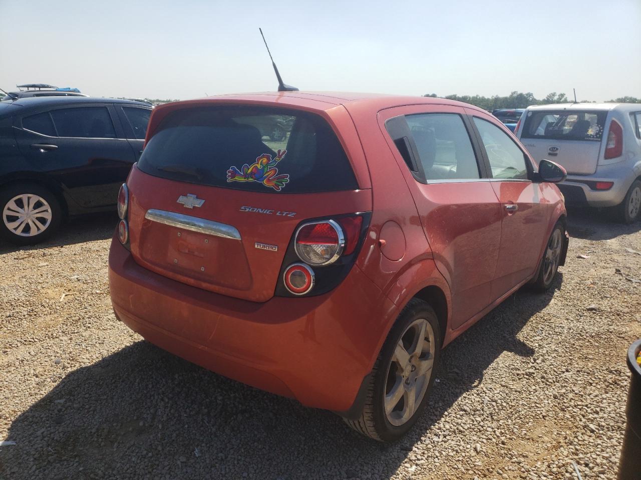 Photo 4 from auction – 2013 CHEVROLET SONIC LTZ with VIN 1G1JE6SB0D4180918