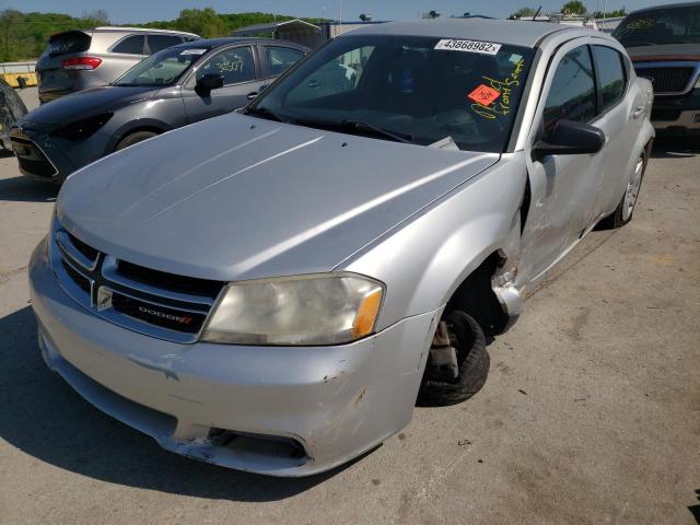 Photo 2 from auction – 2012 DODGE AVENGER SE with VIN 1C3CDZAB0CN269973