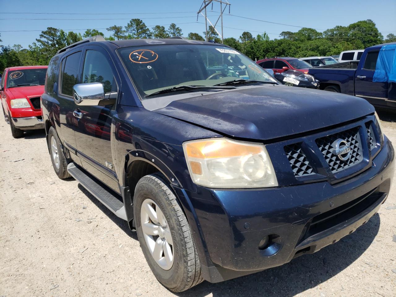 NISSAN ARMADA SE 2009 with VIN 5N1BA08D19N603922 - Photo from auction