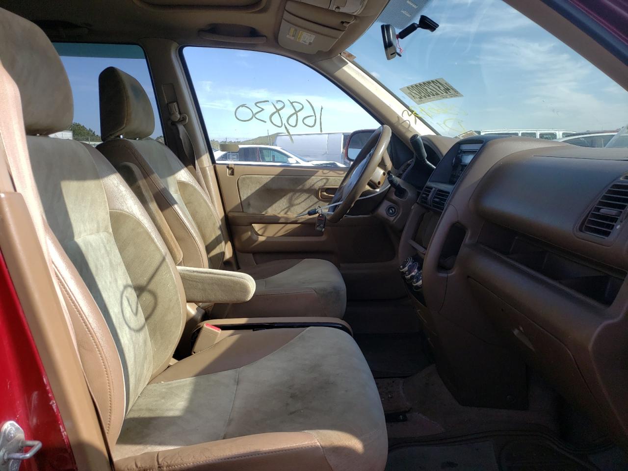 Photo 5 from auction – 2004 HONDA CR-V EX with VIN JHLRD78844C036683
