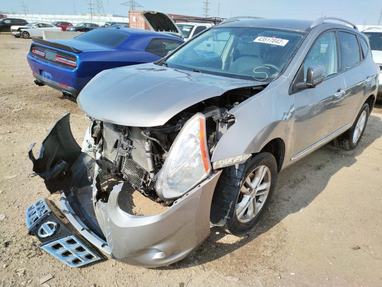 Photo 2 from auction – 2013 NISSAN ROGUE S with VIN JN8AS5MV8DW102834