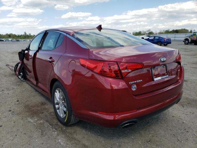 Photo 3 from auction – 2013 KIA OPTIMA LX with VIN 5XXGM4A79DG168679