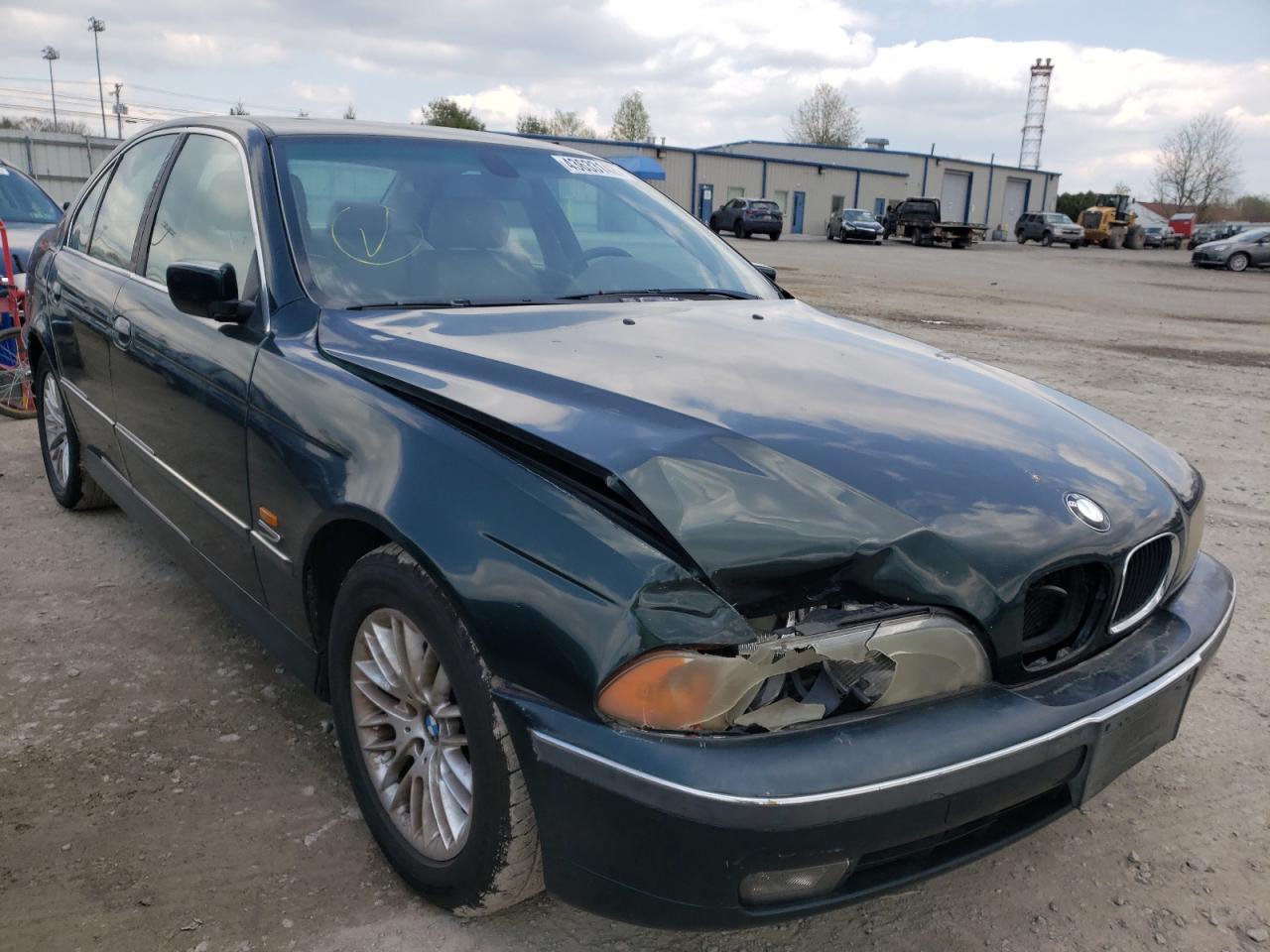 BMW 528 I AUTO 2000 with VIN WBADM6340YGU24849 - Photo from auction