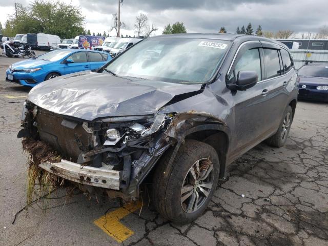 Photo 2 from auction – 2017 HONDA PILOT EXL with VIN 5FNYF6H54HB097849