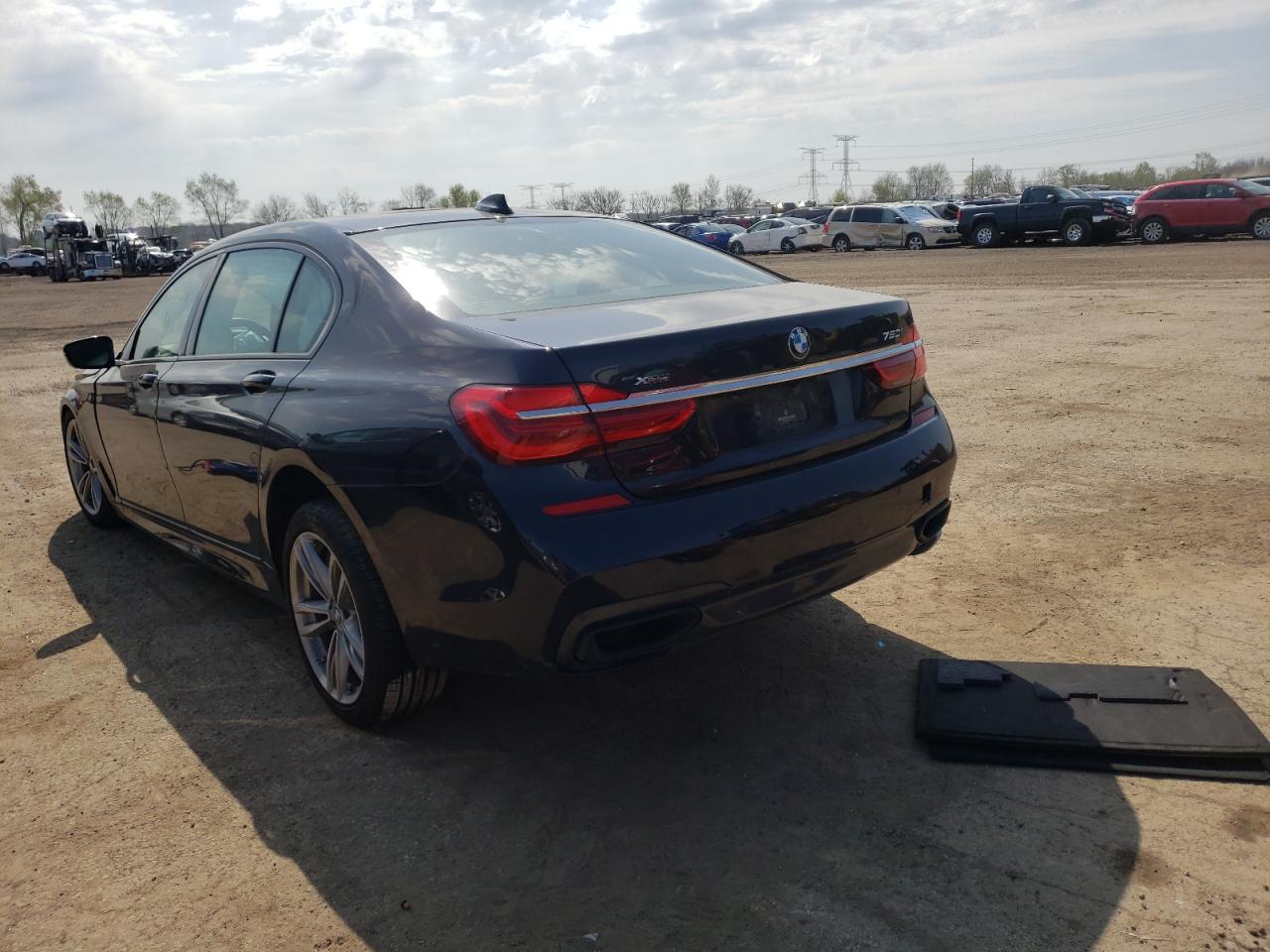 Photo 3 from auction – 2016 BMW 750 XI with VIN WBA7F2C50GG416208
