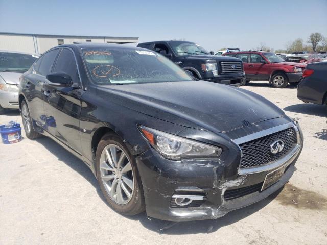 Photo 1 from auction – 2014 INFINITI Q50 BASE with VIN JN1BV7AR8EM707382